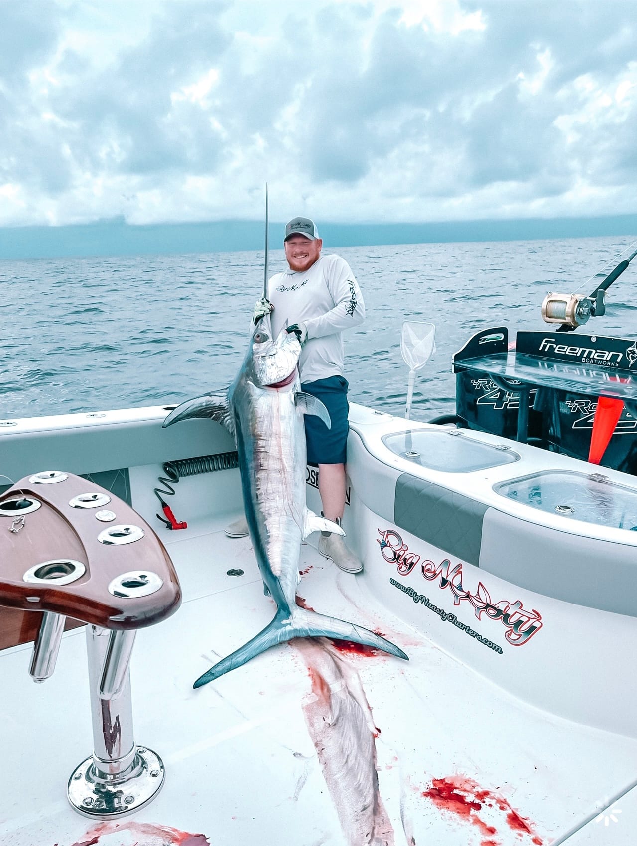 Daytime Swordfishing Equipment - Double Threat Charters